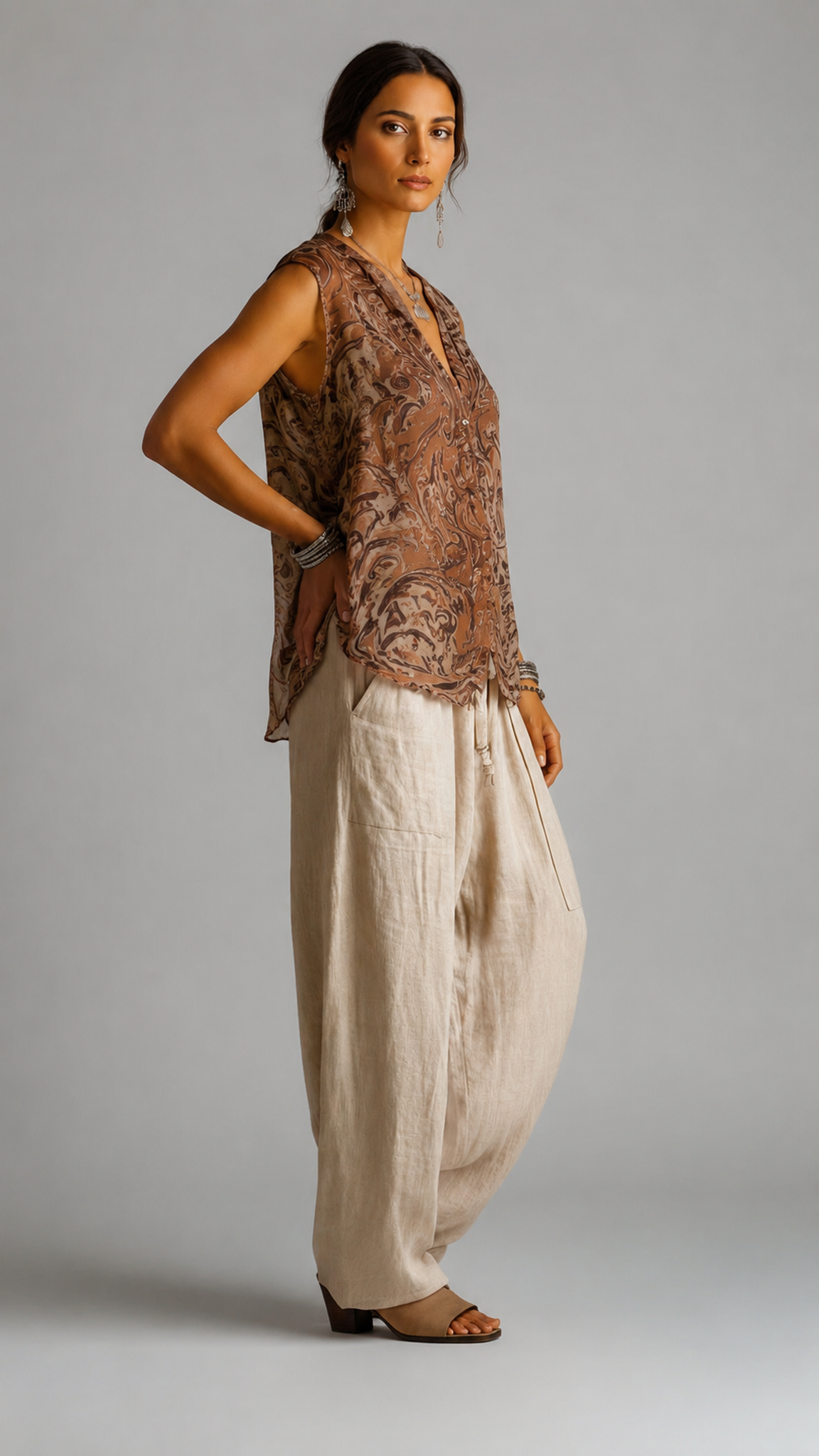 Conjunto Taberna | Chaleco, Pantalón y Cárdigan