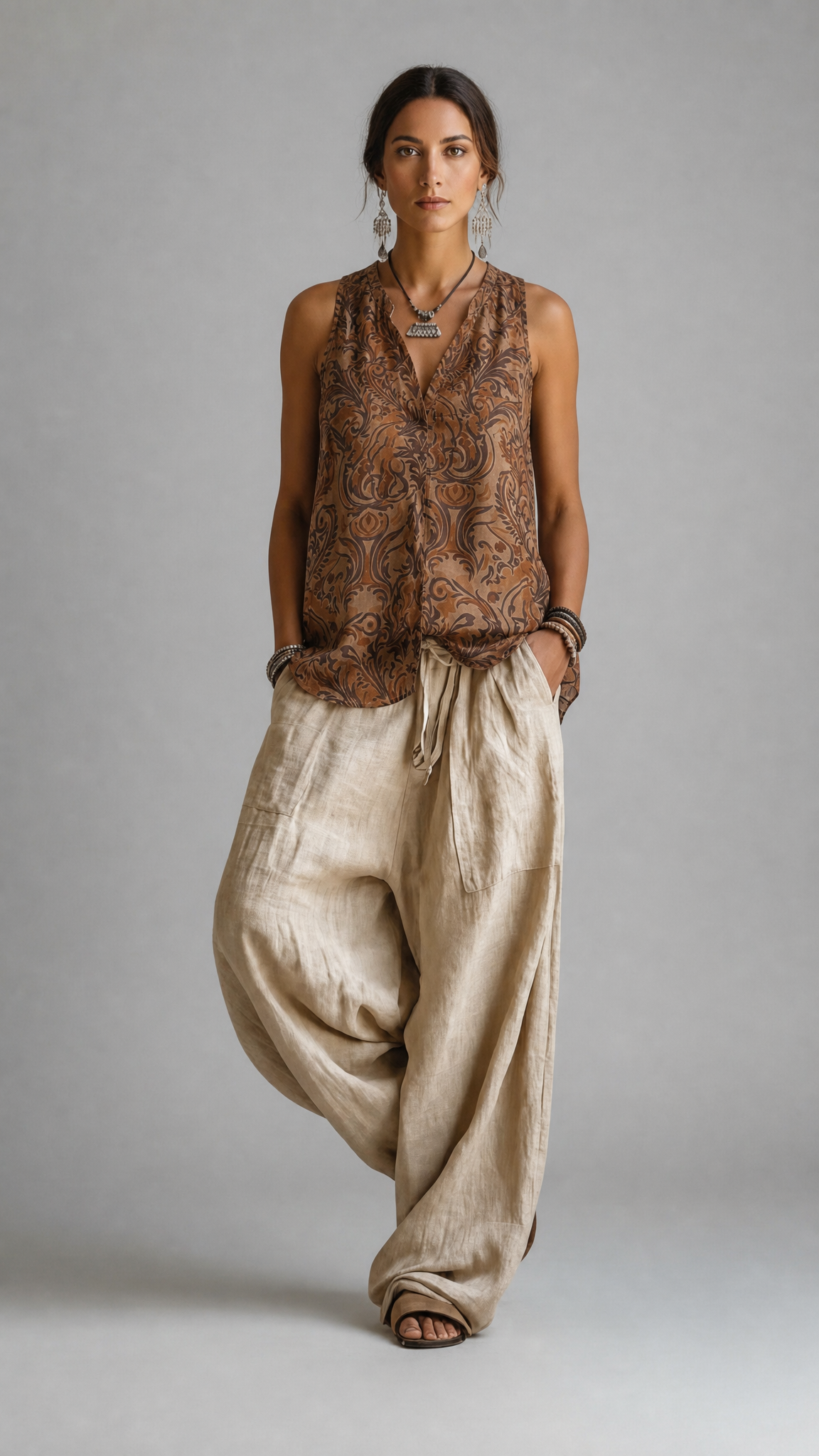 Conjunto Taberna | Chaleco, Pantalón y Cárdigan