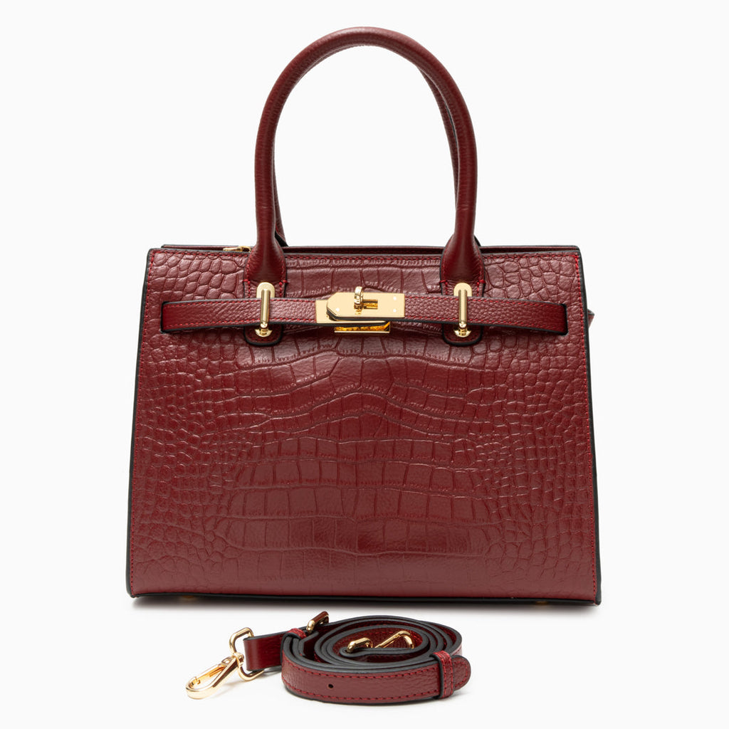 BOLSO ESTILO COCODRILO