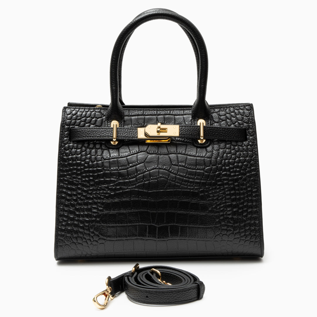 BOLSO ESTILO COCODRILO
