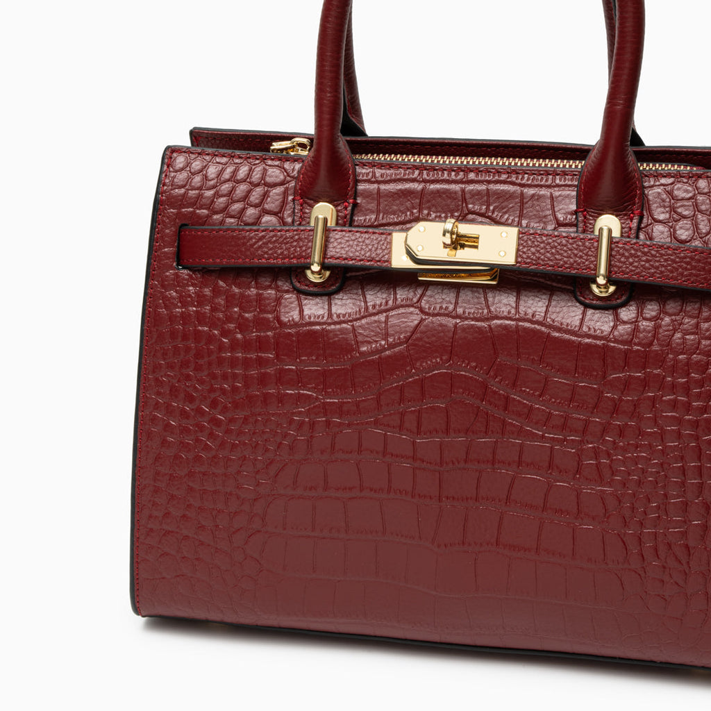 BOLSO ESTILO COCODRILO