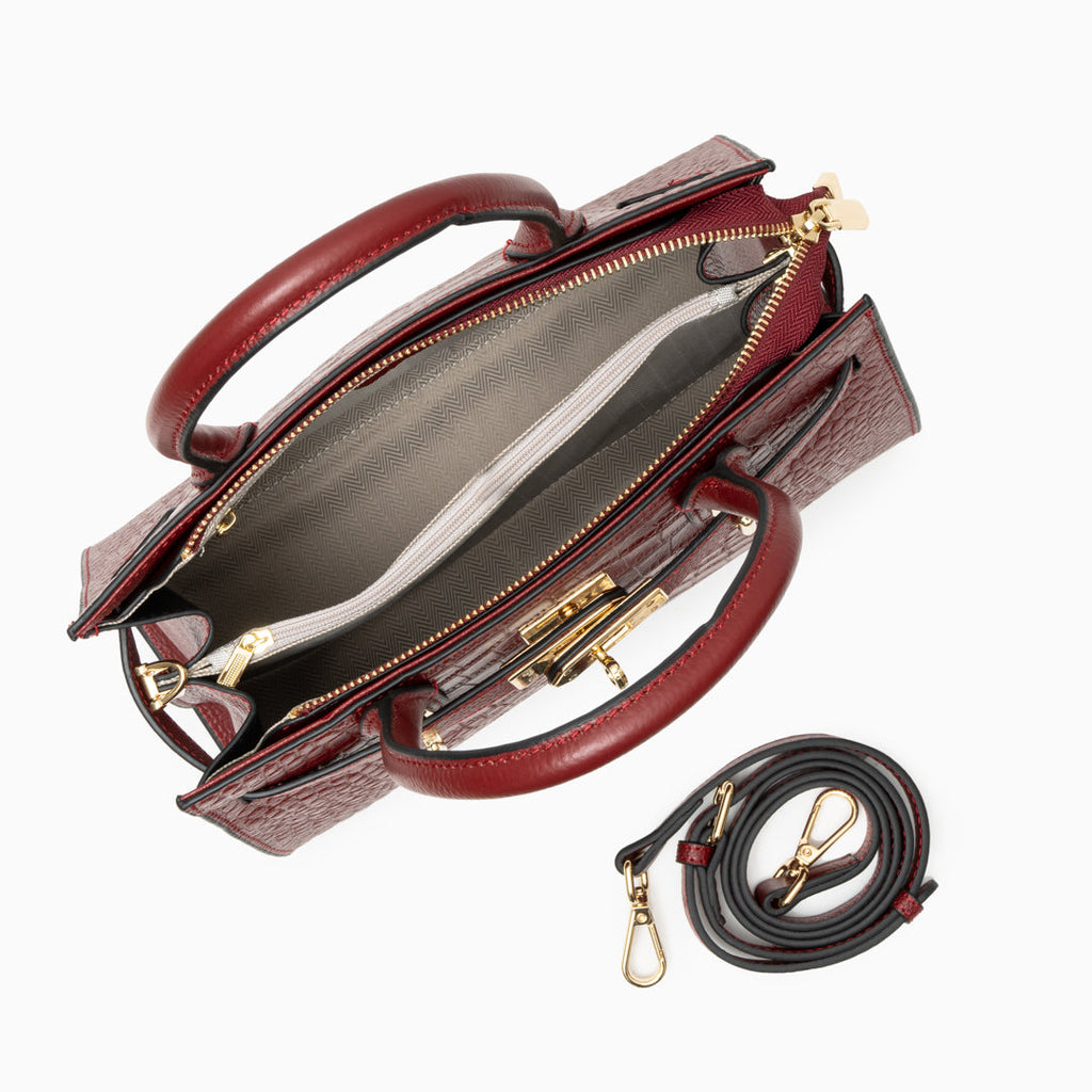BOLSO ESTILO COCODRILO