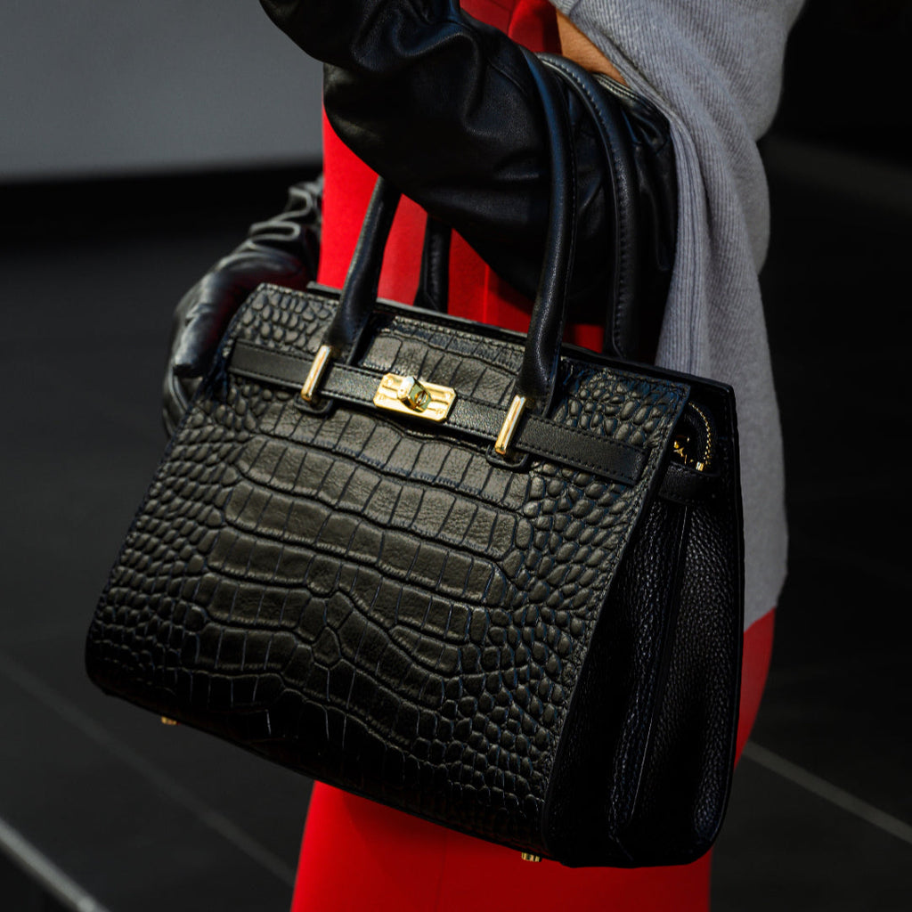 BOLSO ESTILO COCODRILO