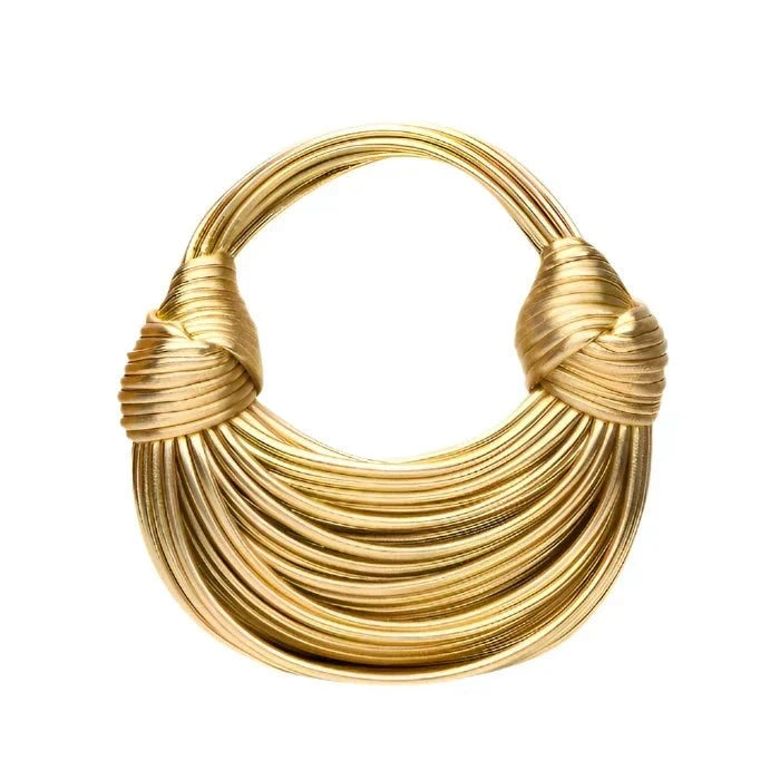 BOLSO METÁLICO ESCULTURAL