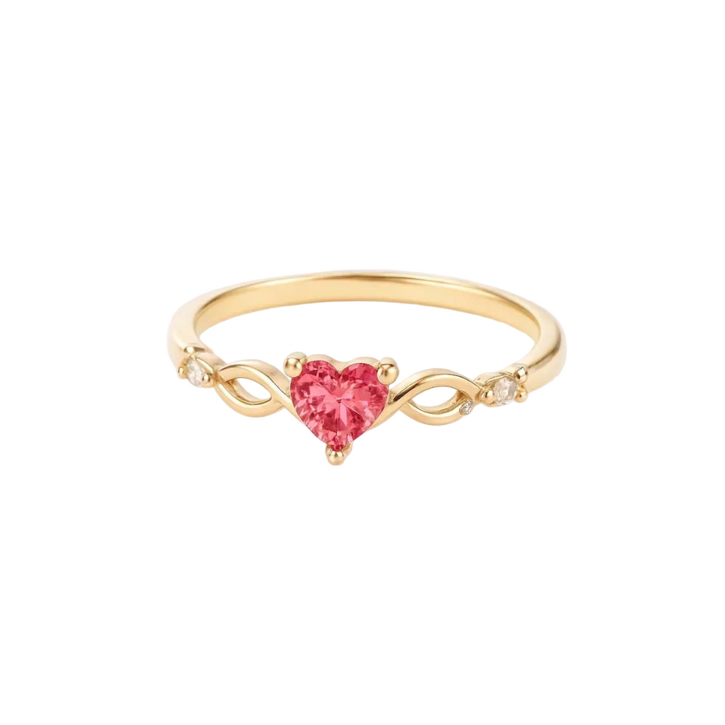 Anillo Sóller | Corazón con Circonita