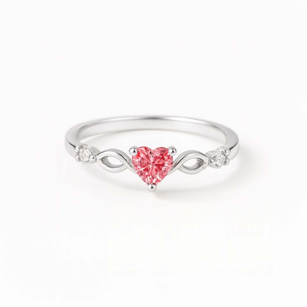 ANILLO CORAZÓN CON CIRCONITA