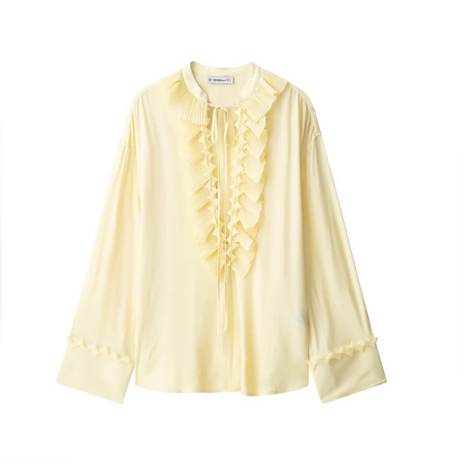 CONJUNTO ELEGANTE AMARILLO CLARO
