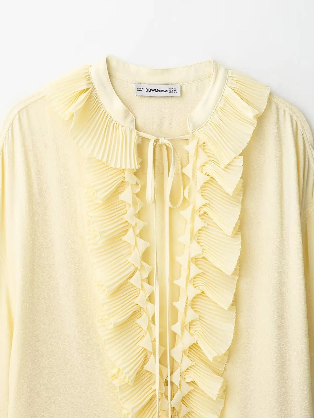 CONJUNTO ELEGANTE AMARILLO CLARO