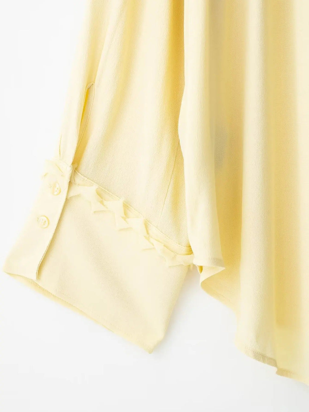 CONJUNTO ELEGANTE AMARILLO CLARO