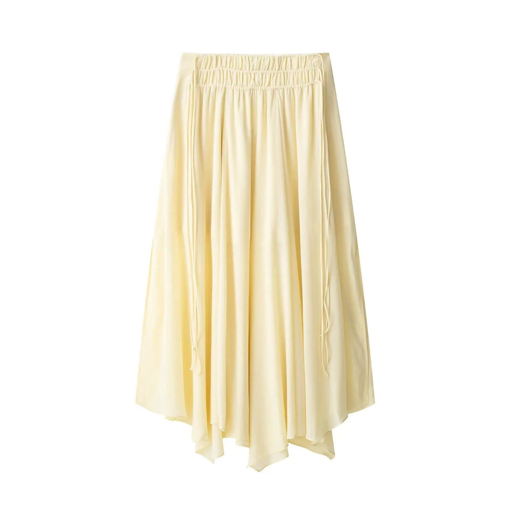 CONJUNTO ELEGANTE AMARILLO CLARO