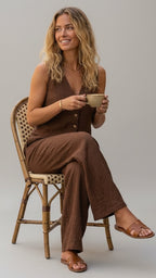 Conjunto Pirineo | Top y Pantalón Coordinado