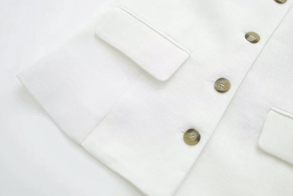 CONJUNTO DE OFICINA CHALECO - PANTALONES RECTOS - Almare