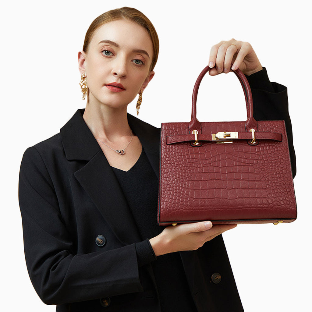 BOLSO ESTILO COCODRILO