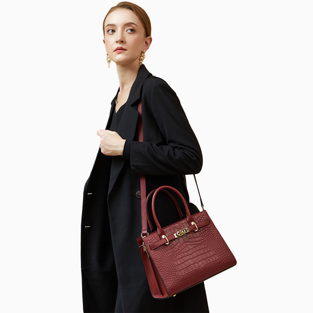 BOLSO ESTILO COCODRILO