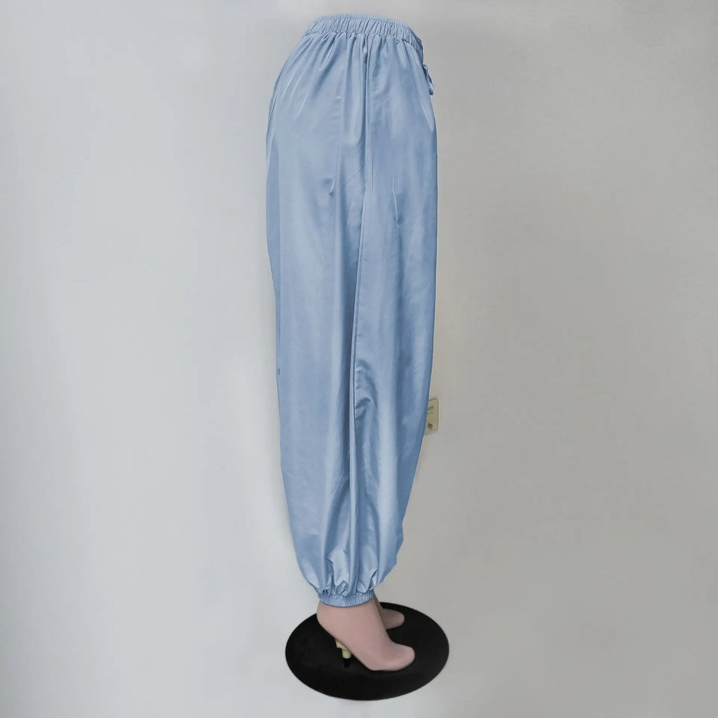 PANTALONES BLOOMER CON PLIEGUES