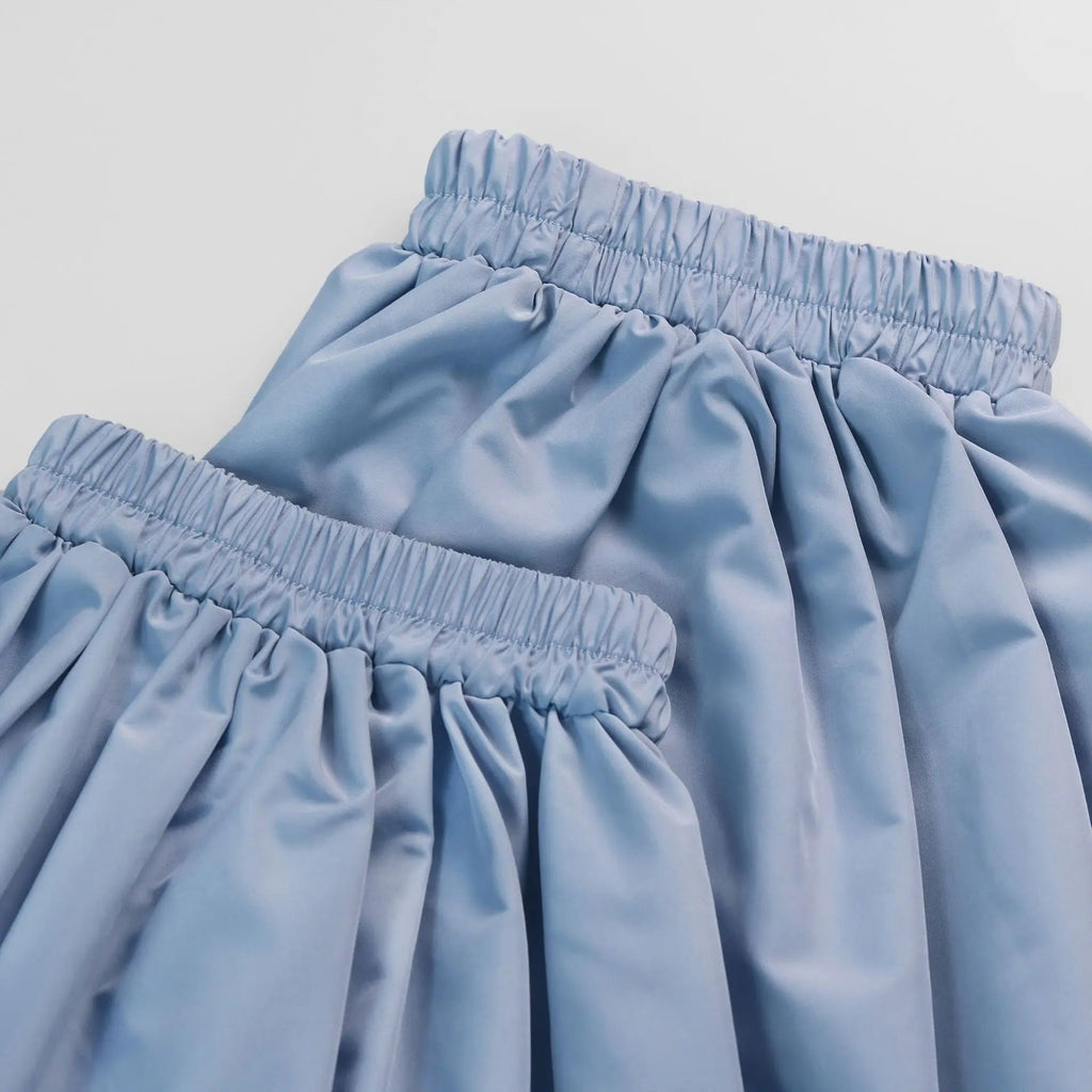 PANTALONES BLOOMER CON PLIEGUES