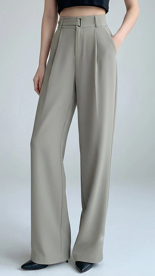PANTALONES SEOULISH DE CINTURA ALTA