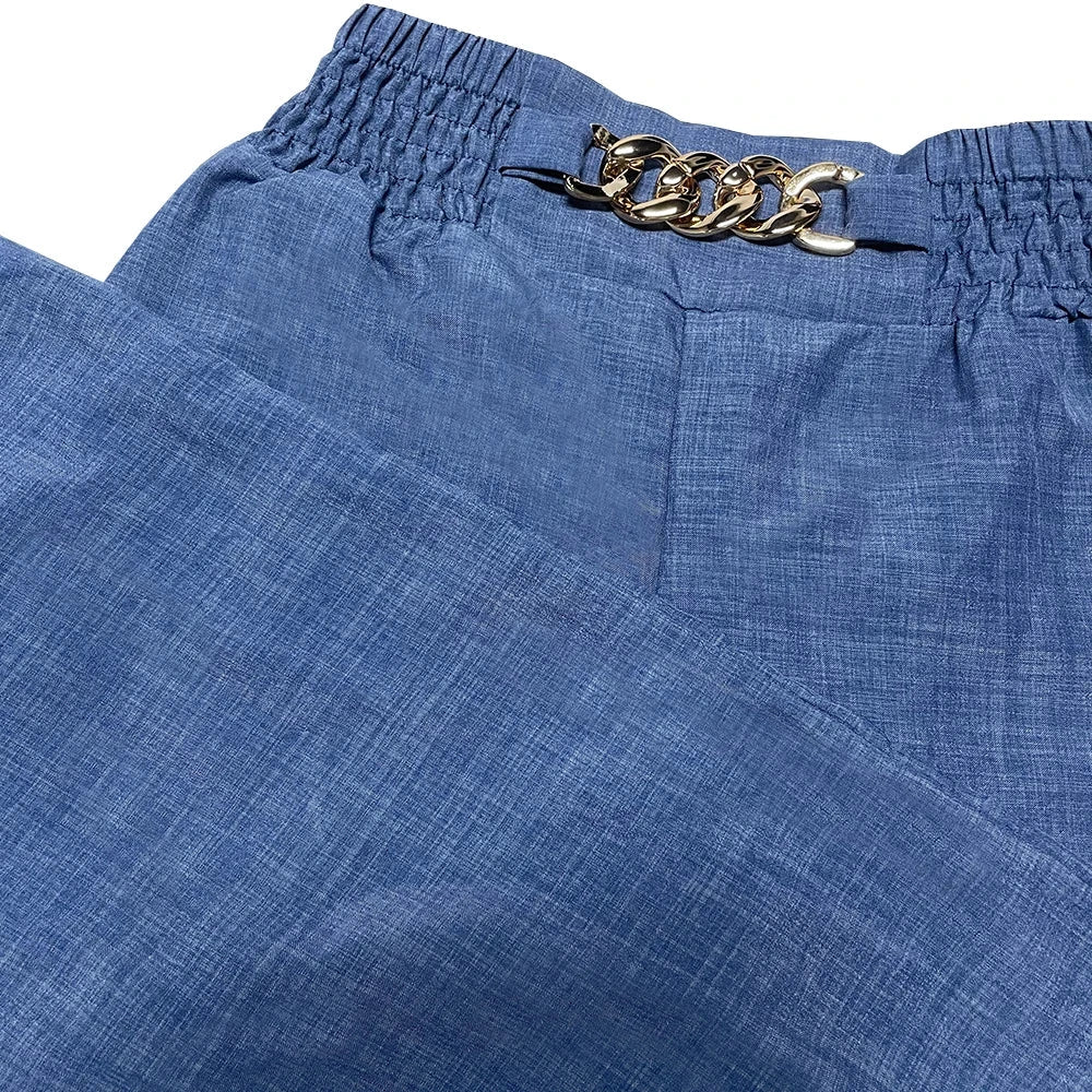 PANTALONES WIDE-LEG DE TALLE ALTO