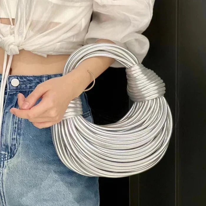 BOLSO METÁLICO ESCULTURAL