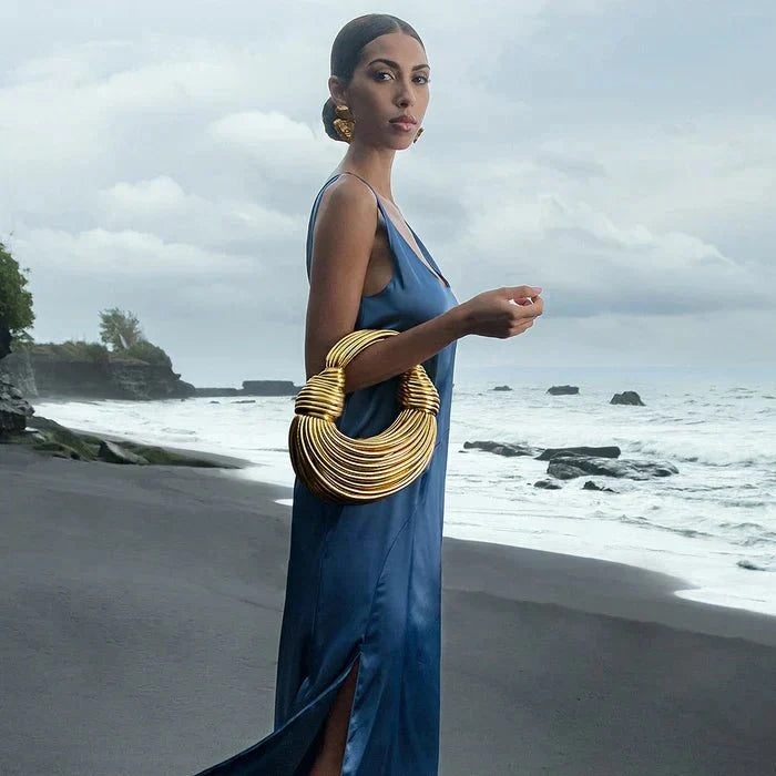 BOLSO METÁLICO ESCULTURAL