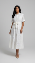 VESTIDO BORDADO BLANCO