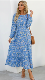 VESTIDO FLORAL LARGO