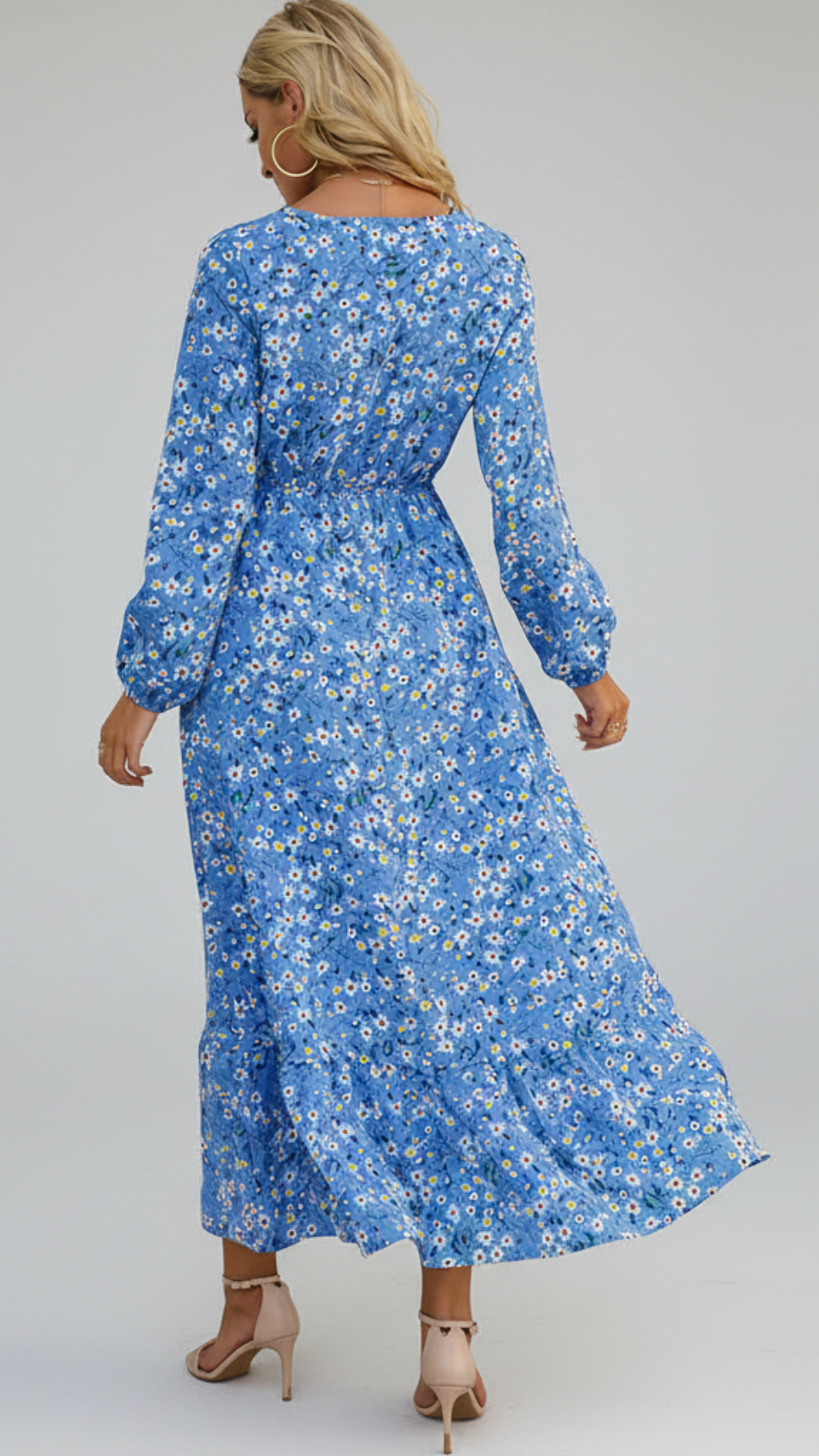 VESTIDO FLORAL LARGO