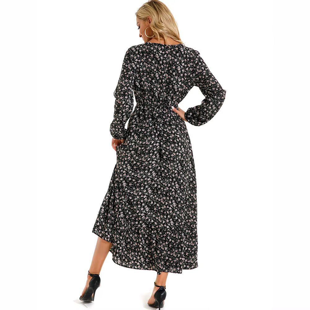 VESTIDO FLORAL LARGO