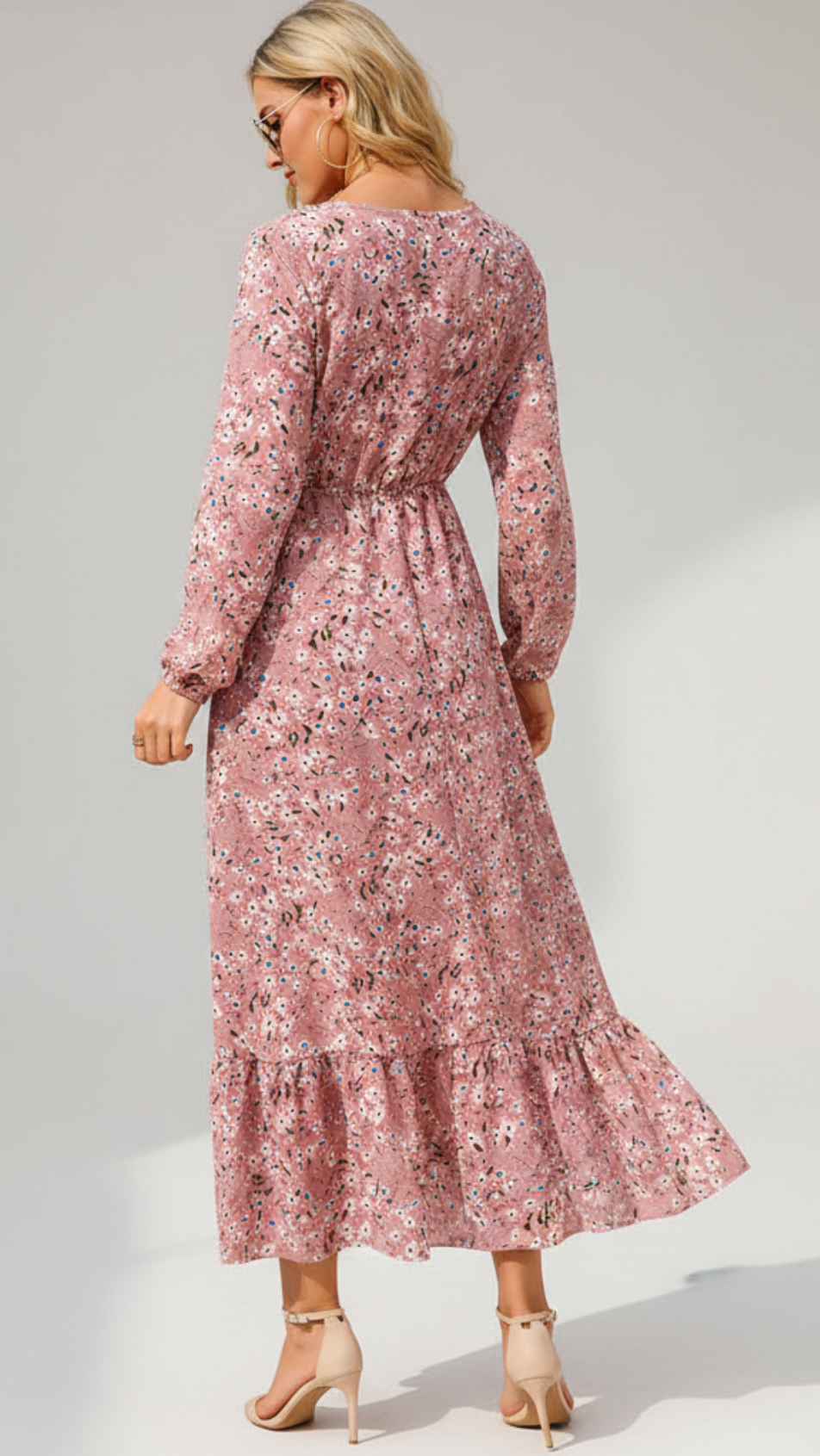VESTIDO FLORAL LARGO