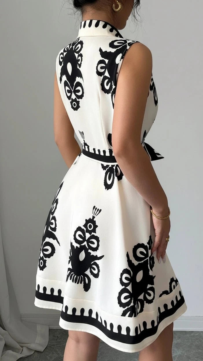 VESTIDO FLORAL DE PLAYA