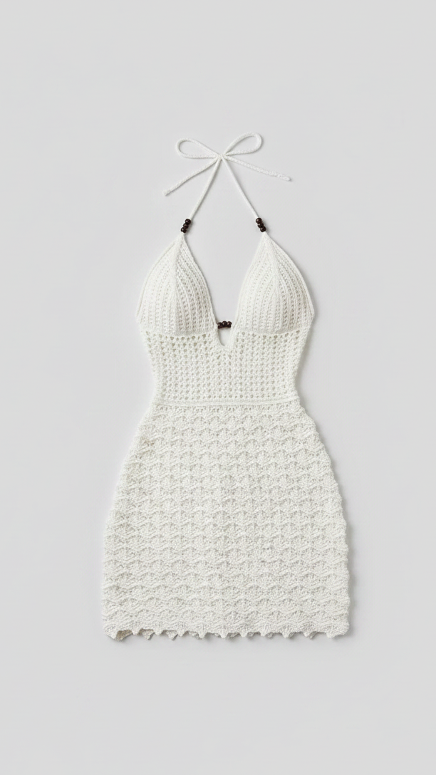 VESTIDO PLAYERO CALADO
